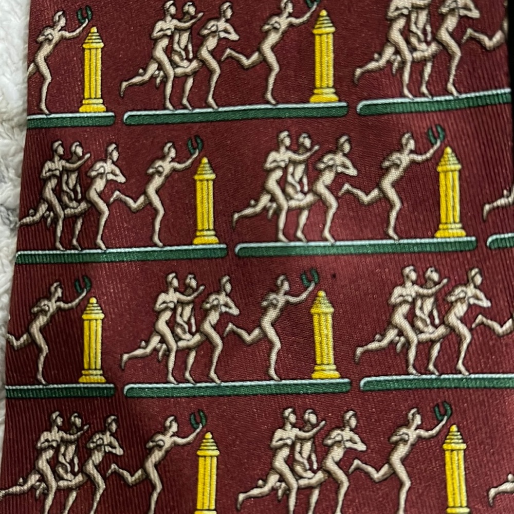 Salvatore Ferrara I designed for NYU men’s tie